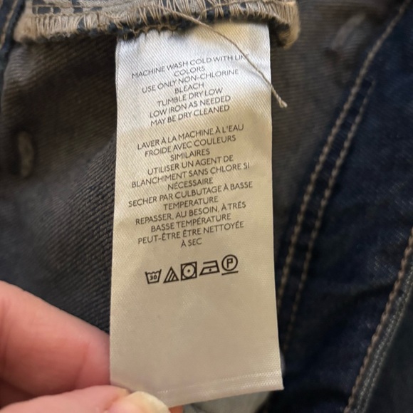 NWT Free People Eqinox wide leg denim Trousers baggy jean pants Size 28 - Picture 11 of 14